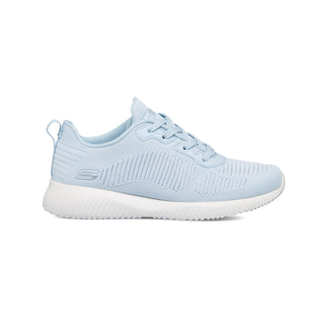 Scarpe da ginnastica azzurre da donna con soletta Memory Foam Skechers Sport Squad - Breeze Away, Brand, SKU s312000359, Immagine 0